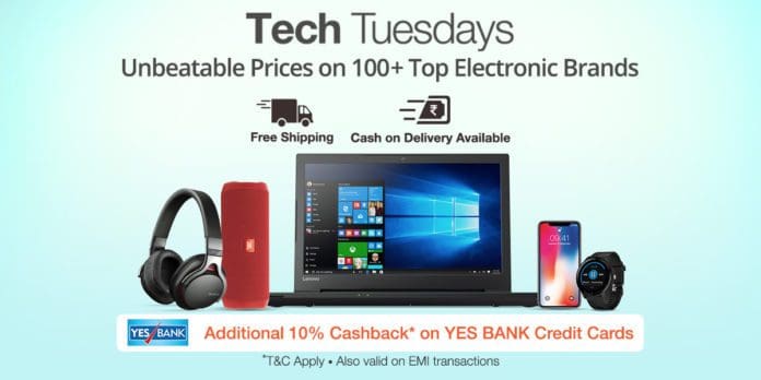 Laptops, Smart Wearables, Electronics, and much more up for grabs as Paytm Mall launches yet another ‘Tech Tuesday’